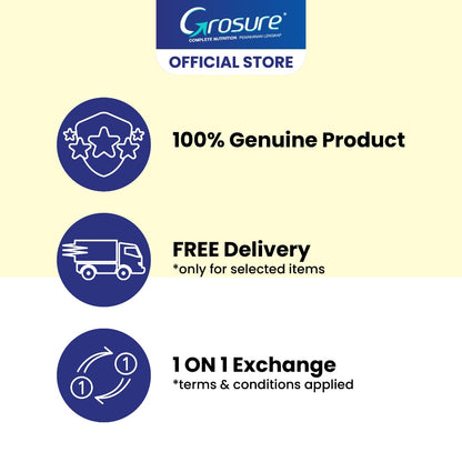 Grosure Activ 800GM Vanilla (Susu Kunyit Kolagen)